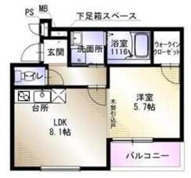 セレーノ北桜塚の物件間取画像